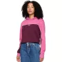 FIREANGEL Women's Fila Laagna Sweatshirt Pink/Burgundy FAW0907 43200 L