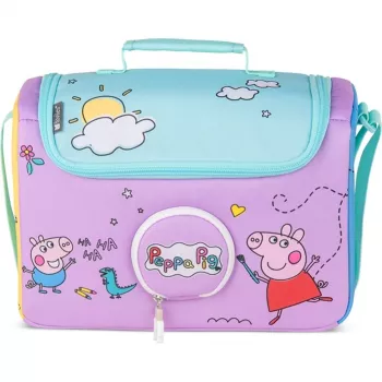 Tonies HörSpiel Transporter - Peppa Pig Carrying Case for Toniebox and Tonies Figures, Pink