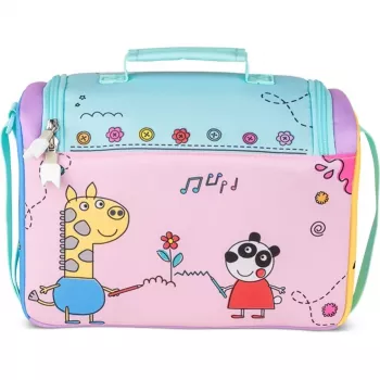 Tonies HörSpiel Transporter - Peppa Pig Carrying Case for Toniebox and Tonies Figures, Pink