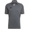 adidas Tiro 23 Competition Polo T-Shirt Grey Four/Black HU1344 S