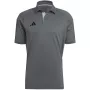 adidas Tiro 23 Competition Polo T-Shirt Grey Four/Black HU1344 S