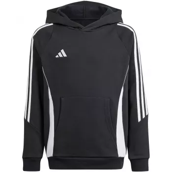 adidas Tiro 24 Hooded Sweatshirt Black IJ5611 Kids Size 116