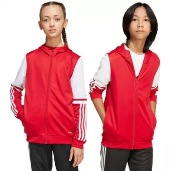 adidas Squadra 25 Hoody Kids Red/White 152cm