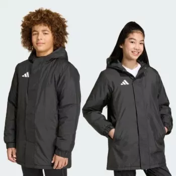 adidas Entrada 26 Stadium Kids Padded Jacket Black 164cm