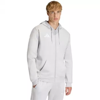adidas Entrada 26 Full Zip Hoody Men's Grey KF5947 M