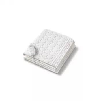 Beurer UB 30 Electric Underblanket Single 130x75 cm White Fleece 3 Heat Settings Machine Washable