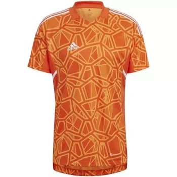 ADIDAS Men's Condivo 22 Goalkeeper Jersey Short Sleeve Team Orange