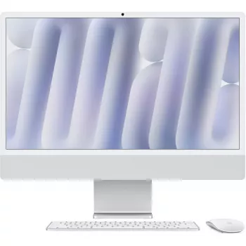 Apple iMac 24 inch Silver M4 8-Core 16GB/512GB SSD All-in-One PC with Magic Keyboard Touch ID and Magic Mouse