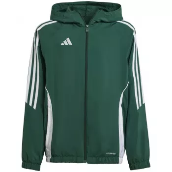adidas Tiro 24 Kids' Training Jacket Team Green 128cm