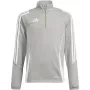 adidas Tiro 24 Training Top Kids Sweatshirt Gray Four 140cm