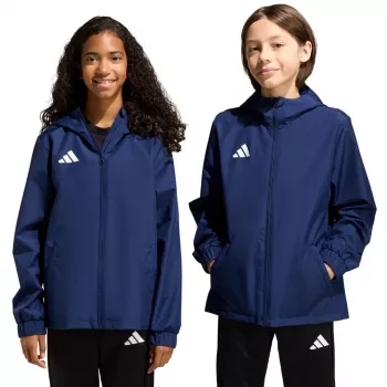 adidas Entrada 26 All Weather Youth Jacket Navy 164cm