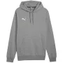 PUMA Team Goal Casuals Hoody Medium Grey Heather Men's S