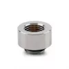 Thermal Grizzly DeltaMate Extender Fitting MF10, Gloss Nickel, 6-Pack