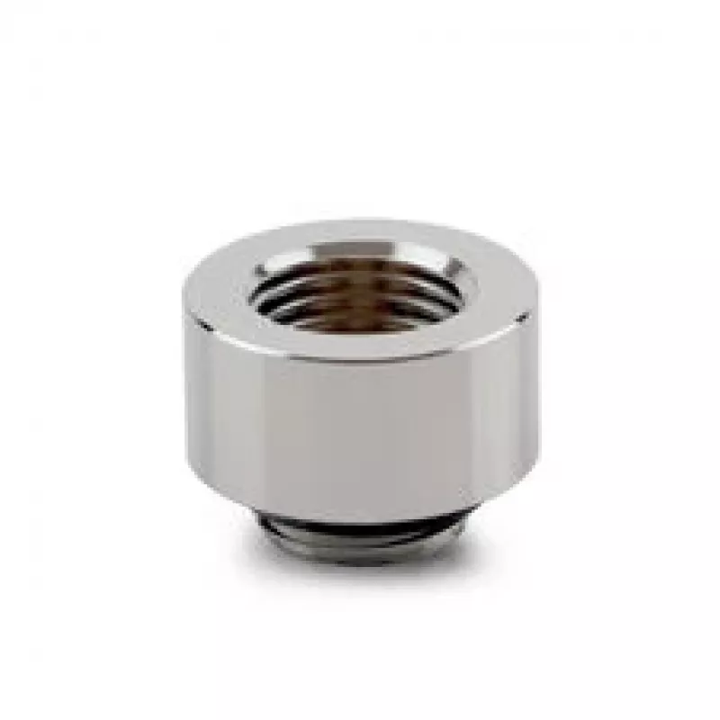 Thermal Grizzly DeltaMate Extender Fitting MF10, Gloss Nickel, 6-Pack