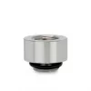 Thermal Grizzly DeltaMate Extender Fitting MF10, Gloss Nickel, 6-Pack