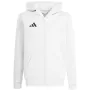 adidas Entrada 26 Full Zip Hoodie Kids White KH1783 140cm