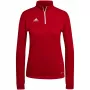 adidas Entrada 22 Top Training Women's Sweatshirt Red L
