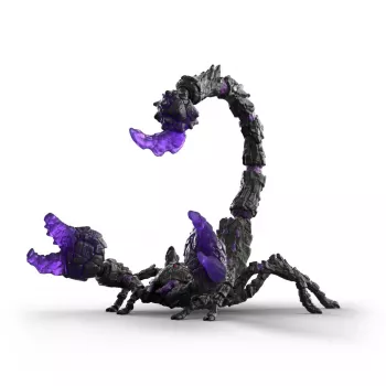 Schleich Eldrador Shadow Scorpion Toy Figure, Movable Tail, Hand-Painted, Ages 7+