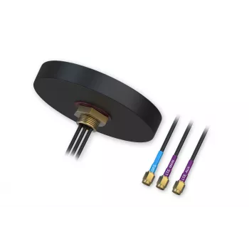 Teltonika PR1UCP25 Combo MIMO LTE/GPS Roof Mount Antenna, 3m Cables, SMA Male, IP67
