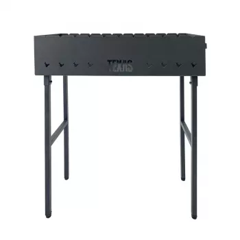 ŠAŠLYKINĖ MG-2 TexasClub Charcoal BBQ Grill 70x30x17 cm Black
