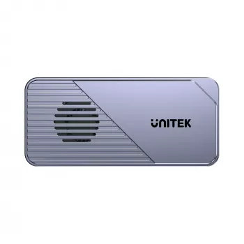 UNITEK USB4 M.2 NVMe SSD Enclosure with Active Cooling, 80Gbps, Tool-Free, Aluminum, USB-C