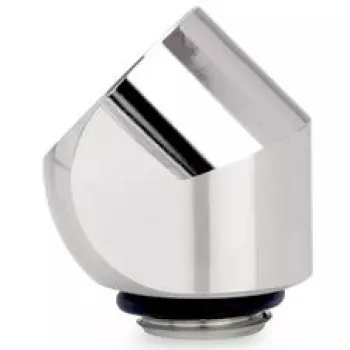 Thermal Grizzly DeltaMate Rotary 45° G1/4 Adapter - Gloss Nickel
