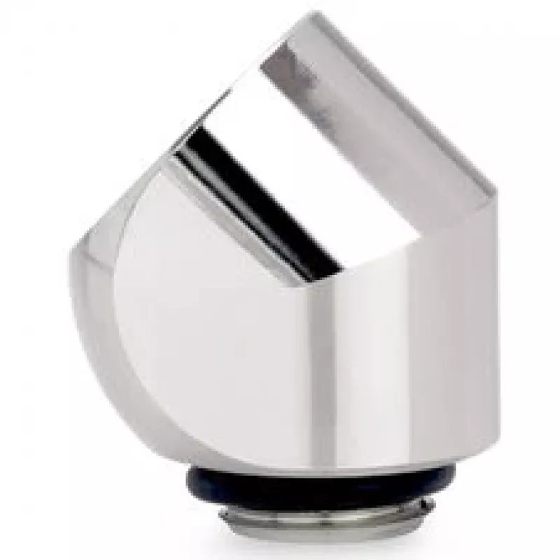 Thermal Grizzly DeltaMate Rotary 45° G1/4 Adapter - Gloss Nickel