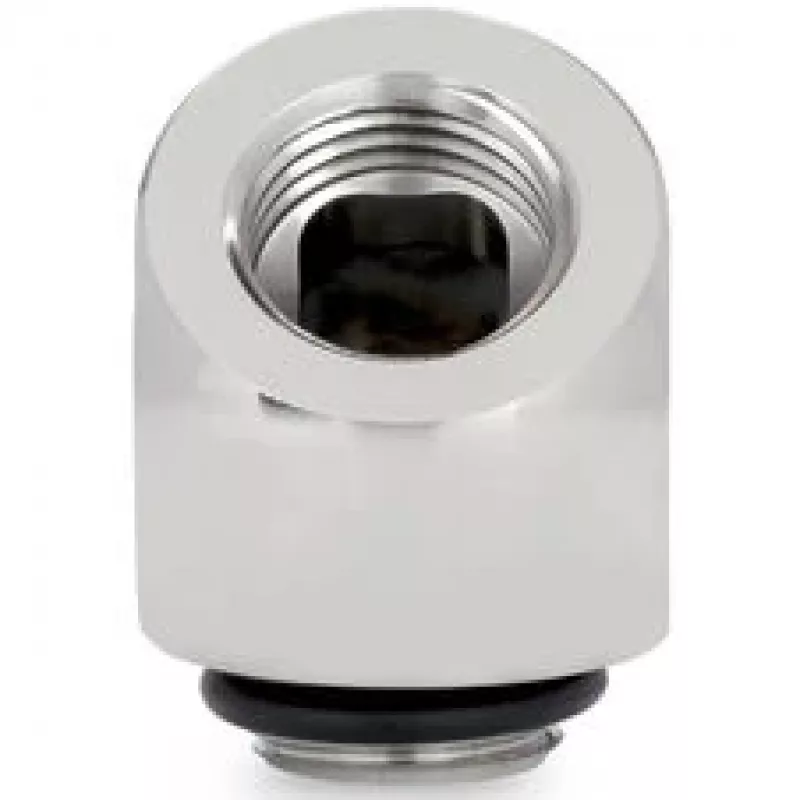 Thermal Grizzly DeltaMate Rotary 45° G1/4 Adapter - Gloss Nickel