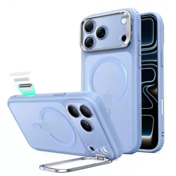 ESR Classic Hybrid Kickstand MagSafe Case for iPhone 17 Pro Max / 18 Pro Max - Frosted Light Blue