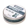 DIANA Sport 4.5 mm Diabolo Pellets .177 Cal, 500 Count, Round Head, Lead, for Air Rifles & Pistols