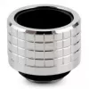 Thermal Grizzly DeltaMate Compression Fitting, Brass - Gloss Nickel, HT16, 6-Pack