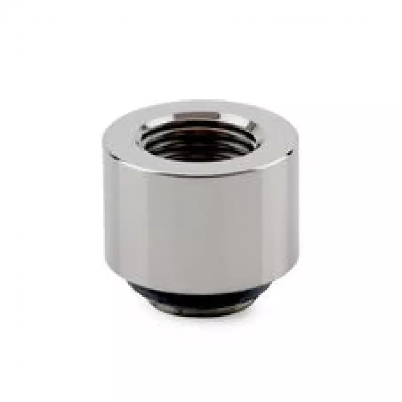 Thermal Grizzly DeltaMate Extender Fitting - MF14, Gloss Nickel, 6-Pack