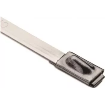 HellermannTyton MBT14SS-SS304-ML Stainless Steel Cable Tie 362x4.6mm, 100 Pack