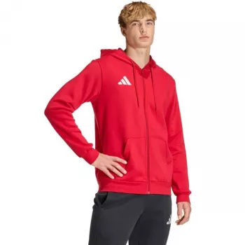 adidas Entrada 26 Full-Zip Hoody Men's Red 2XL