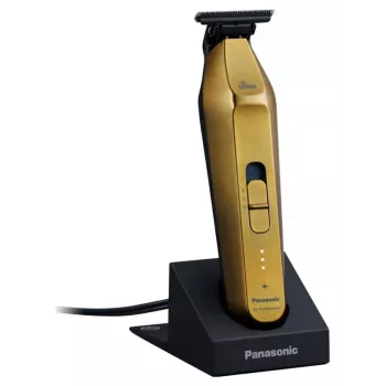 Panasonic ER-XT70-N801 Gold Professional Hair Clipper with 19 Length Settings, IPX7 Waterproof, Cordless and Mains Operation