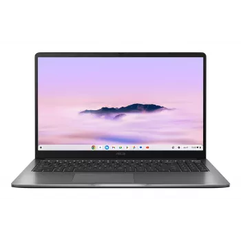 ASUS Chromebook CX1505CTA-ISSS70396 15.6 inch Full HD Laptop Intel Core i3-N355 8GB RAM 128GB eMMC ChromeOS French AZERTY Transparent Silver