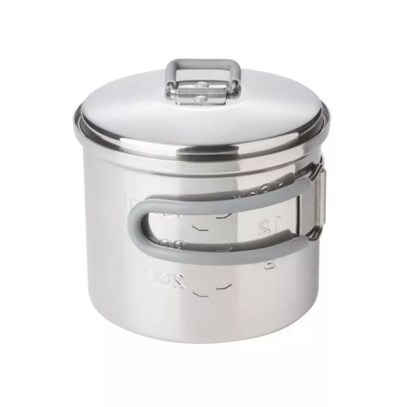 ESBIT PT625ST Camping Cookware Pot 0.625 L Stainless Steel