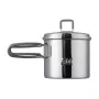ESBIT PT625ST Camping Cookware Pot 0.625 L Stainless Steel