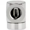 Thermal Grizzly DeltaMate Rotary 90° Female-to-Female G1/4 Adapter Fitting, Gloss Nickel