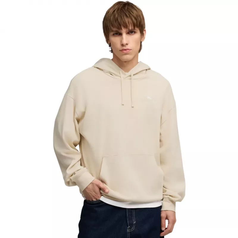 Puma ESS Elevated Relaxed Hoodie Men's Beige 692019 87 Size S