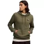 Puma ESS 2 Color Small No.1 Logo Hoodie Olive Green Men's Size L