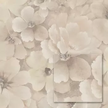 Wallpaper Avellino 363331 - 1.06m Width, Hot-Stamped Vinyl on Non-Woven, Beige/Cream Textured, 10.05m Roll