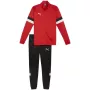 PUMA Men's Team Rise Tracksuit Red and Black Size L