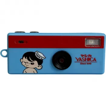 Yashica Funtastic Boy Adventure 35mm Disposable Camera with Flash – 27 Exposures, ISO 400, Multi-Colour
