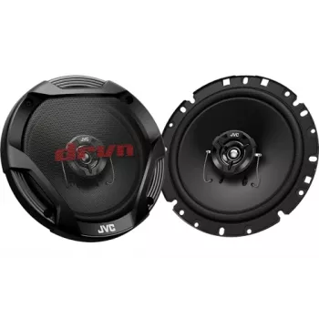 JVC CS-DR1722 6.5 inch 2-Way Coaxial Car Speakers, 300W Peak, Carbon Mica Woofer