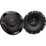 JVC CS-DR1722 6.5 inch 2-Way Coaxial Car Speakers, 300W Peak, Carbon Mica Woofer