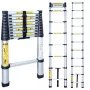 Telescopic Ladder BL-T380 380 cm, 13 Rungs, Aluminium, EN131, 150 kg