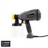 Electric Paint Sprayer JS-HH15A 400W HVLP Spray Gun with 800ml Container, 3 Spray Patterns, 2 Nozzles