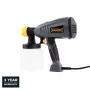 Electric Paint Sprayer JS-HH15A 400W HVLP Spray Gun with 800ml Container, 3 Spray Patterns, 2 Nozzles
