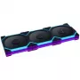 Lian Li UNI FAN SL FLEX Wireless ARGB 120 mm PWM Case Fan - 3 Pack, Black, Reverse Blade